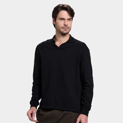 Camiseta Manga Longa Calvin Klein Gola V Masculina