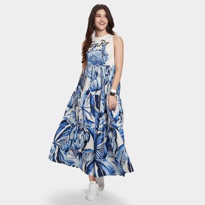Vestido Farm Midi Portal Araras