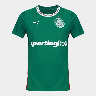 Camisa Palmeiras I 26/27 s/n Torcedor Puma Feminina