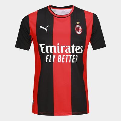 Camisa Milan Home 26/27 s/n Torcedor Puma Masculina