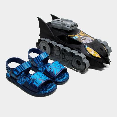 Sandália Infantil Grendene Kids Batmam Combat Menino
