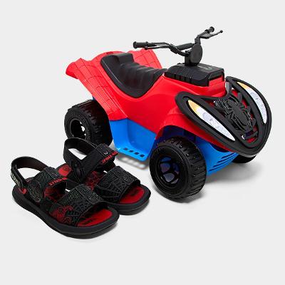 Sandália Infantil Grendene Kids Homem Aranha Adventure Trip Menino