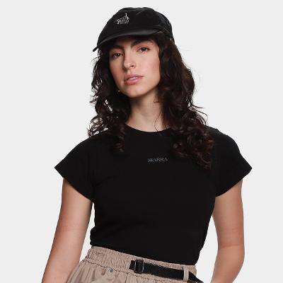 Camiseta Barra Crew Barra Logo Feminina