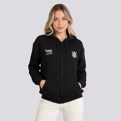 Moletom Corinthians c/ Zíper Feminino