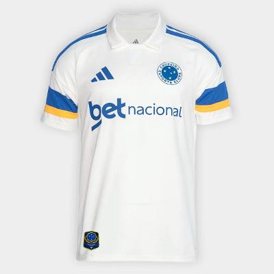 Camisa Cruzeiro III 26/27 Patch Origens Torcedor Adidas Masculina