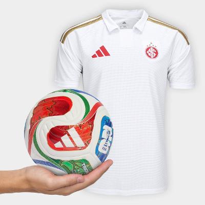 Camisa Internacional II 26/27 S/N Torcedor Masculina + Mini Bola Adidas Trionda
