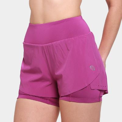 Shorts Olympikus Corre Foco 2 em 1 3 Feminino