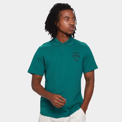 Camisa Polo Puma AMF1 Essential Masculina