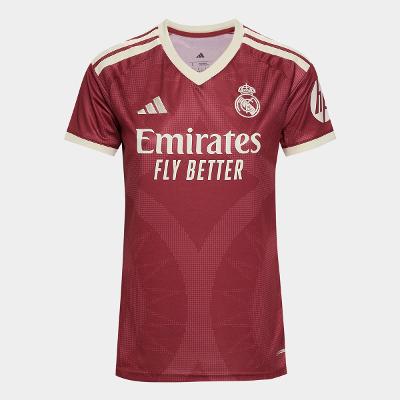 Camisa Real Madrid Third 26/27 s/n Torcedor Adidas Feminina