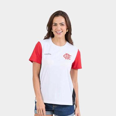 Camiseta Flamengo Riso Básica Feminina