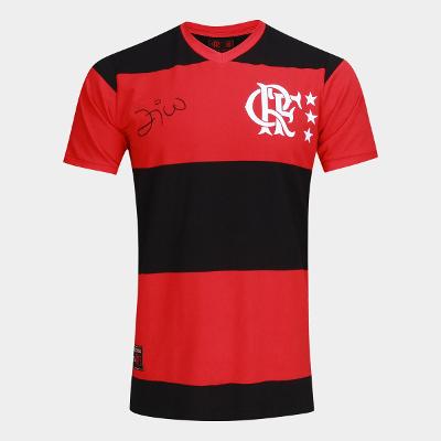 Camiseta Flamengo Libertadores 81 Zico Masculina