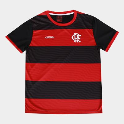 Camiseta Infantil Flamengo Emoção Básica 86