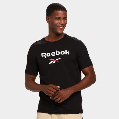 Camiseta Reebok Stacked Masculina