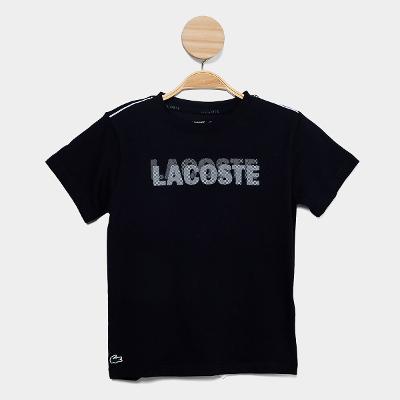 Camiseta Infantil Lacoste Sport Graphic Menino