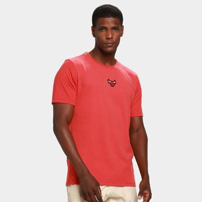 Camiseta NBA Chicago Bulls Patch Masculina