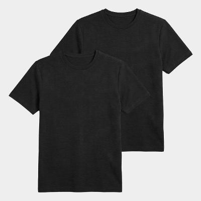Kit Camiseta Hering Texturizada C/ 2 Masculina