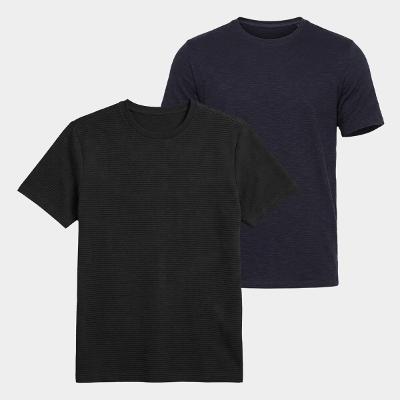 Kit Camiseta Hering Texturizada C/ 2 Masculina