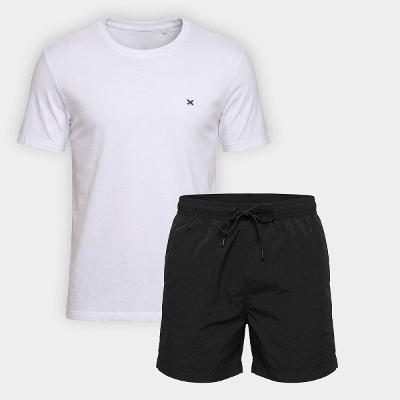 Kit Camiseta e Short Hering Masculino