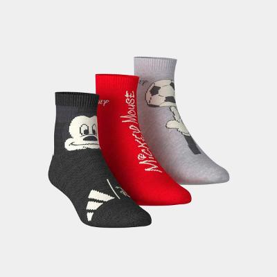 Kit Meia Infantil Adidas Mickey 3 Pares