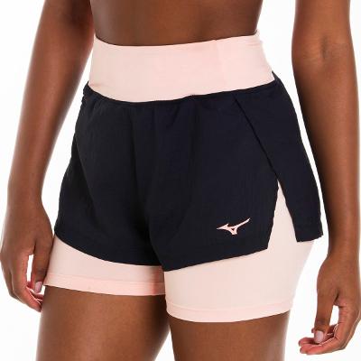 Short Mizuno 2X1 High Feminino