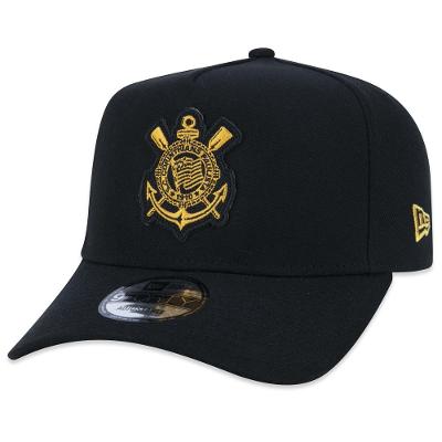 Bone New Era 9FORTY A-Frame Futebol Corinthians