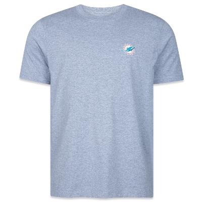 Camiseta New Era Regular NFL Miami Dolphins Mini Logo