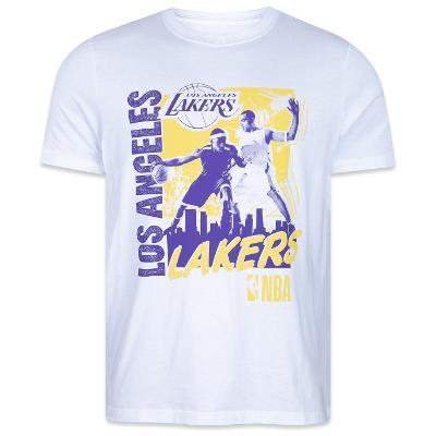 Camiseta New Era Regular NBA Los Angeles Lakers Core