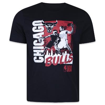 Camiseta New Era Regular NBA Chicago Bulls Core