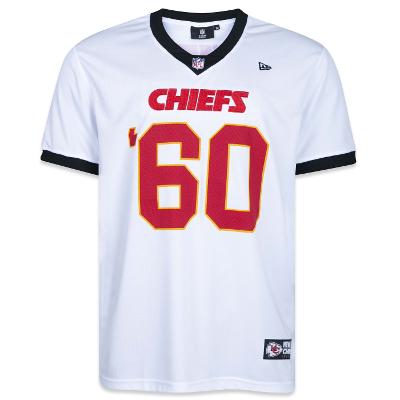 Camiseta New Era Jersey NFL Kansas City Chiefs Core Manga Curta