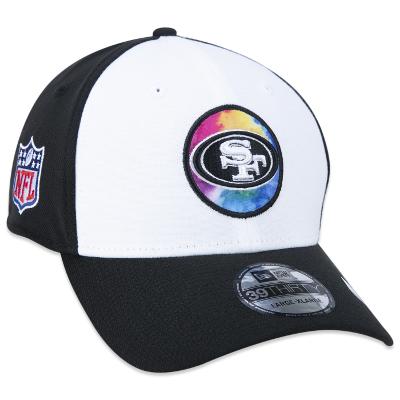 Bone New Era 39THIRTY San Francisco 49ers Crucial Catch 2022 Stretch Fit