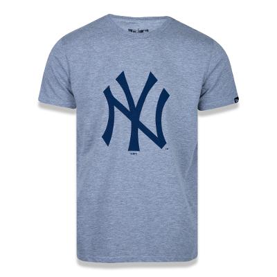 Camiseta New Era Plus Size Regular Manga Curta New York Yankees Essentials