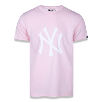 Camiseta New Era Plus Size Regular Manga Curta New York Yankees Essentials