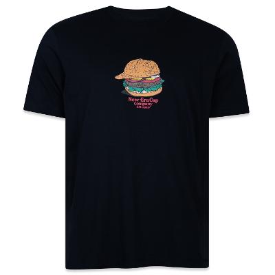 Camiseta New Era Regular Branded Street Food Fruit and Juice Hamburguer