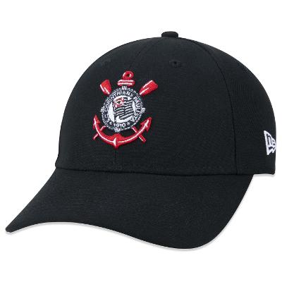 Bone New Era 9FORTY Corinthians Futebol Aba Curva