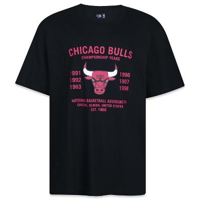 Camiseta New Era NBA Chicago Bulls All Building