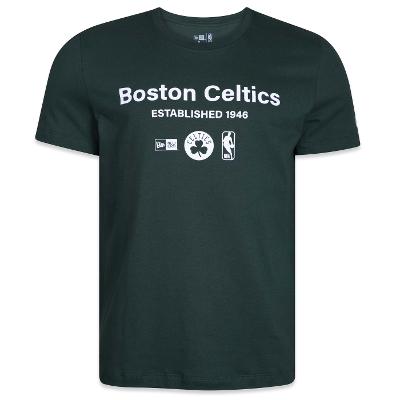 Camiseta New Era NBA Boston Celtics Minimal Label
