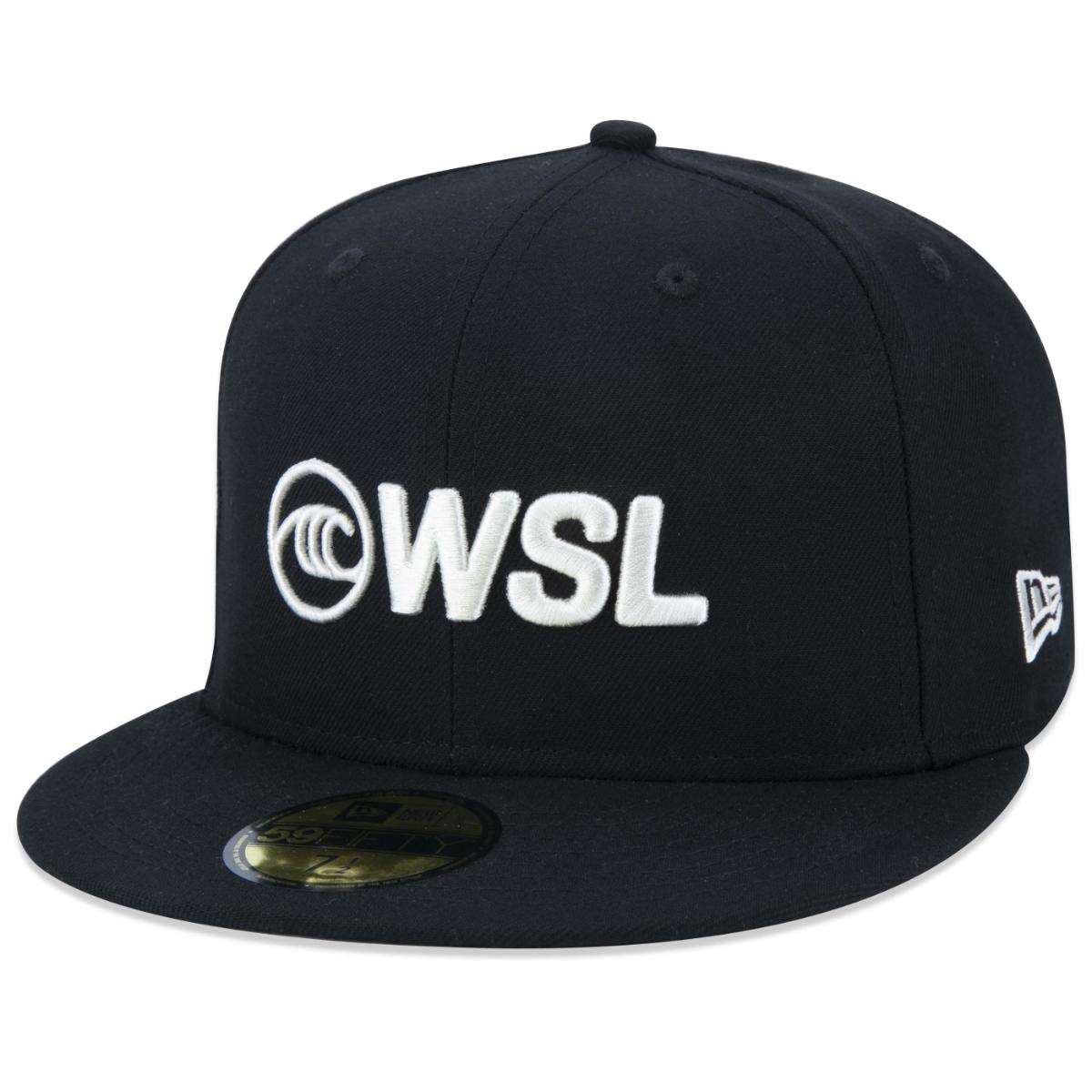 Bone New Era 59FIFTY WSL Aba Reta Preto - 1