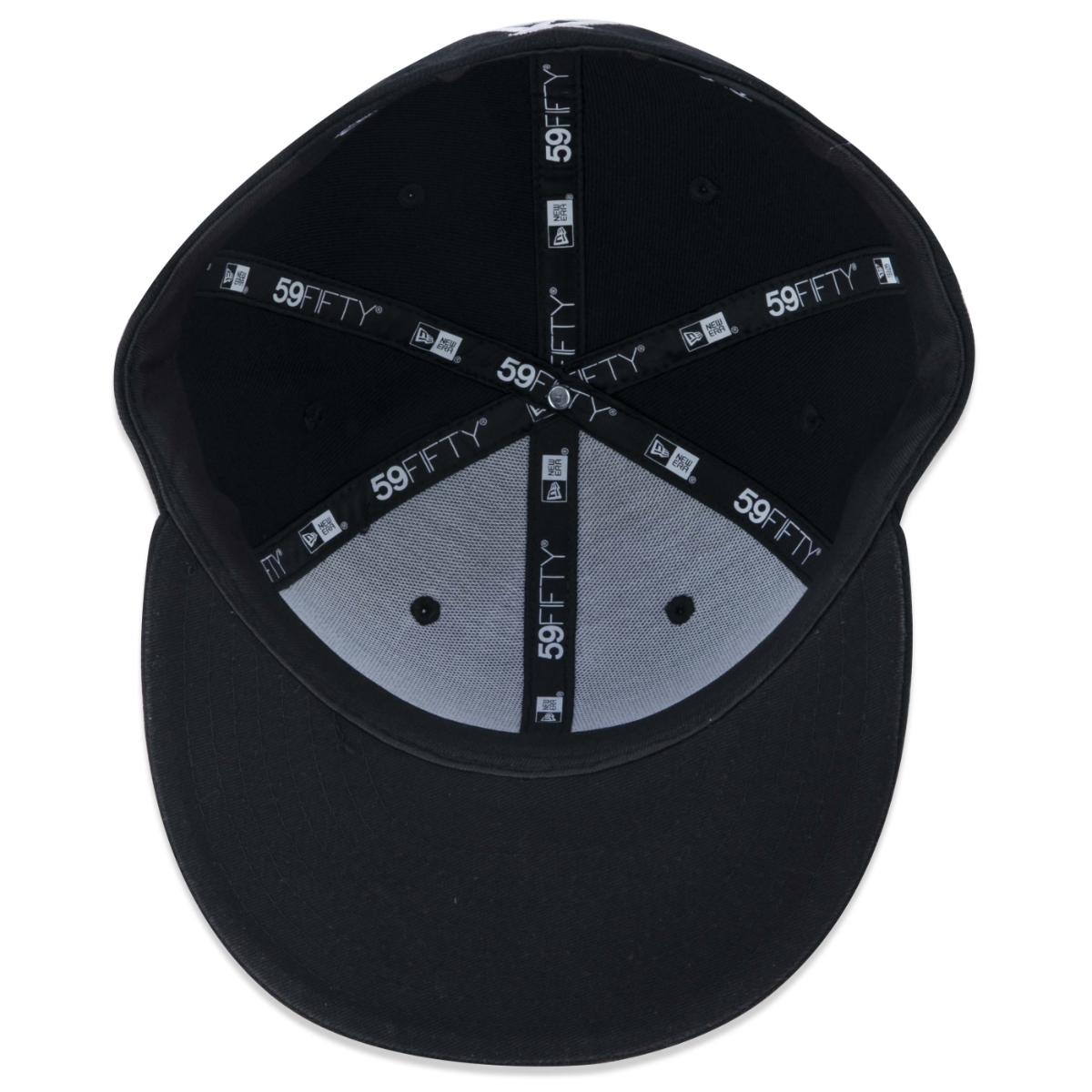 Bone New Era 59FIFTY WSL Aba Reta Preto - 5