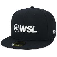 Bone New Era 59FIFTY WSL Aba Reta Preto - 1