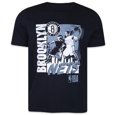 Camiseta New Era Regular NBA Brooklyn Nets Core