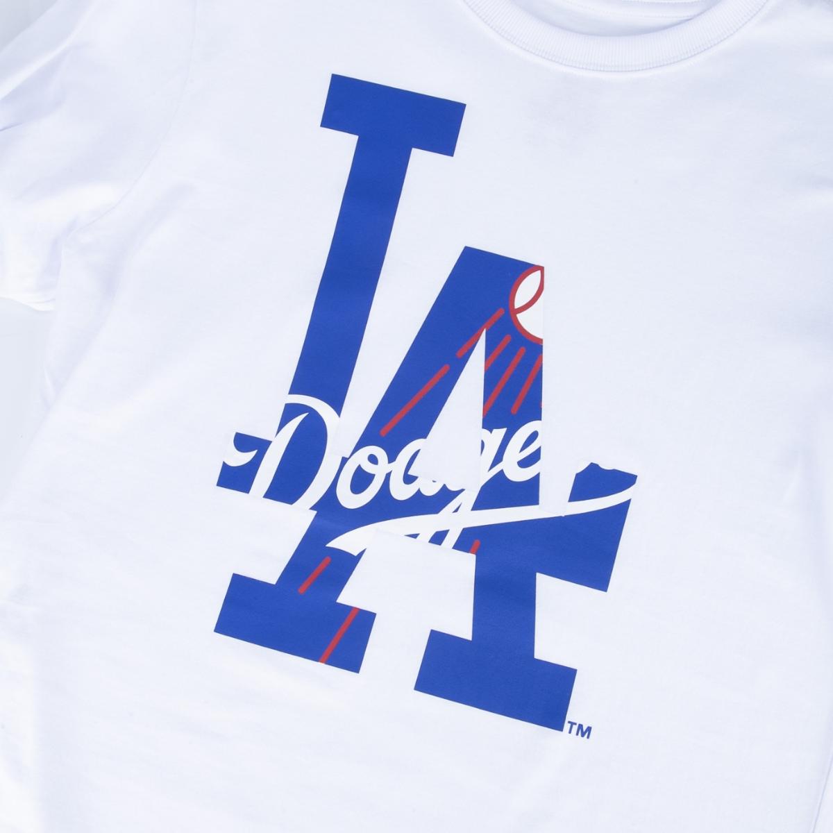 Camiseta New Era Regular MLB Los Angeles Dodgers World Of Logos - 3