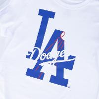 Camiseta New Era Regular MLB Los Angeles Dodgers World Of Logos - 3