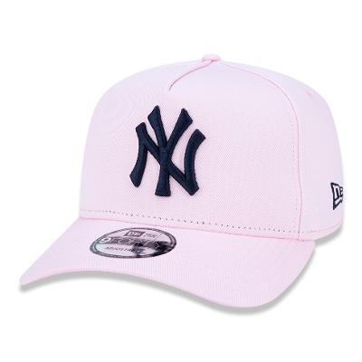 Bone New Era 9FORTY A-Frame MLB New York Yankees Rosa