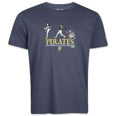 Camiseta New Era Regular MLB Pittsburgh Pirates All Freestyle Manga Curta