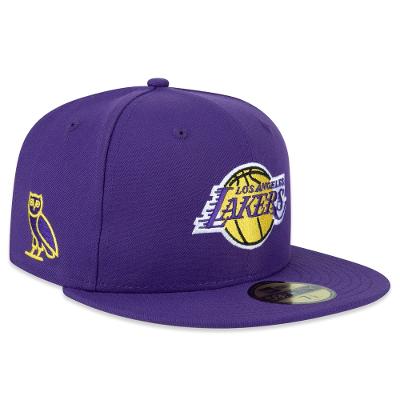 Bone New Era 59FIFTY Fitted OVO Los Angeles Lakers
