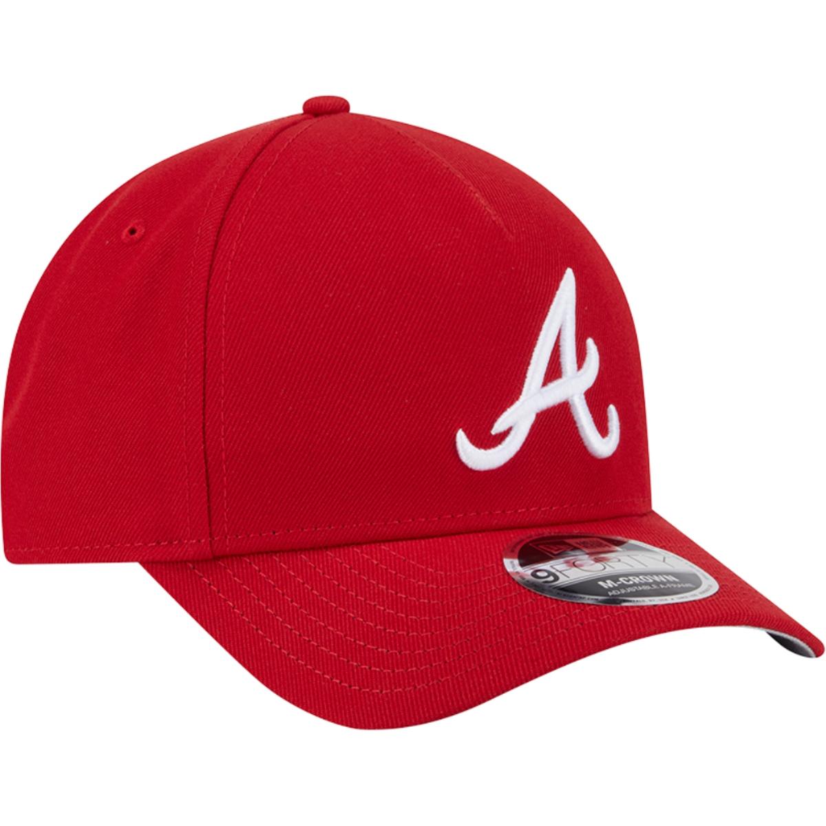 Bone New Era 9FORTY M-Crown A-Frame MLB Atlanta Braves - 2