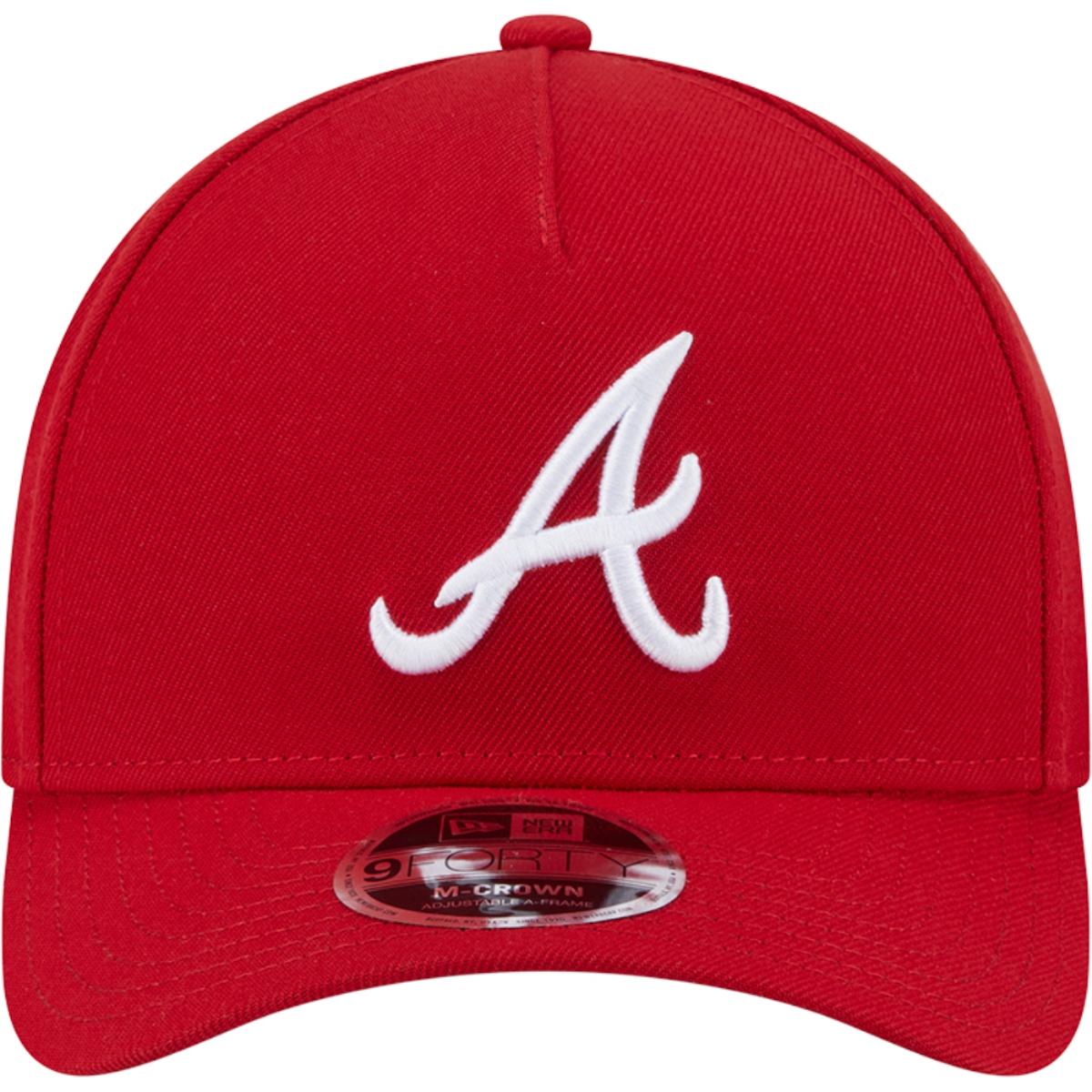 Bone New Era 9FORTY M-Crown A-Frame MLB Atlanta Braves - 3