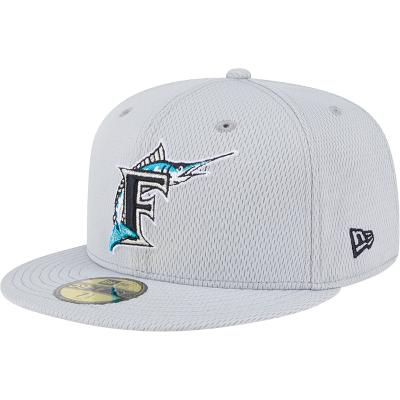 Bone New Era 59FIFTY Fitted Clubhouse 2025 Florida Marlins