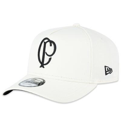 Bone New Era 9FORTY A-Frame Futebol Corinthians
