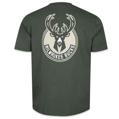 Camiseta New Era Regular NBA Milwaukee Bucks Core